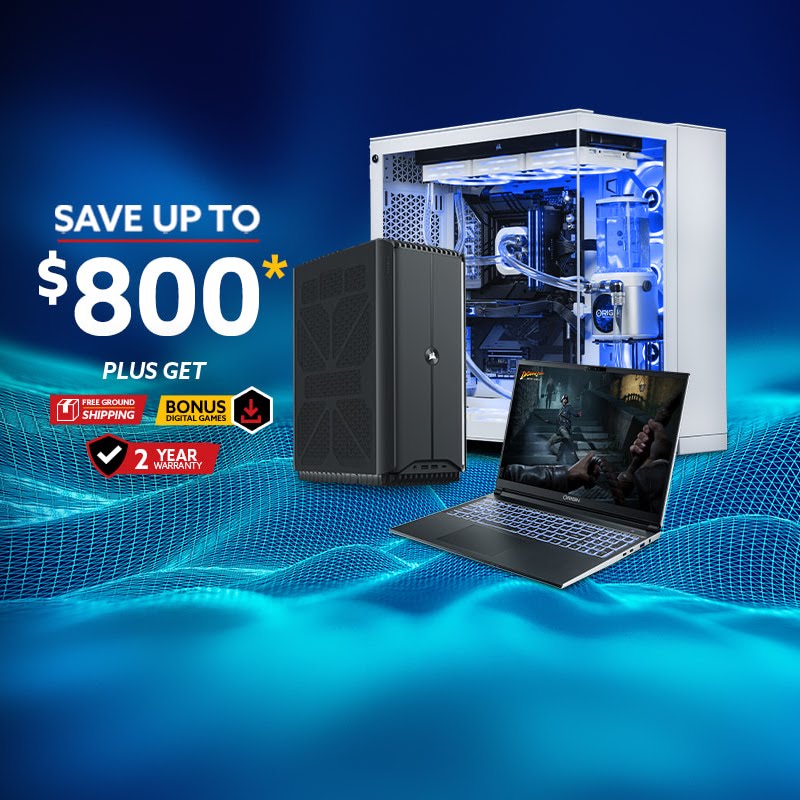 Cyber Week Gaming PC Promo