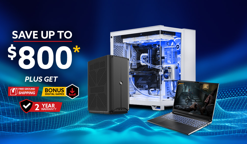 Cyber Week Gaming PC Promo