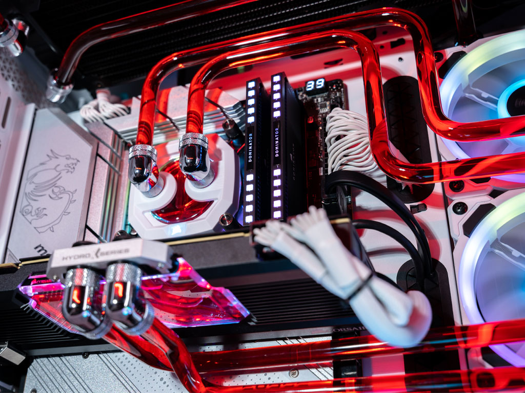 custom liquid cooled gaming pc